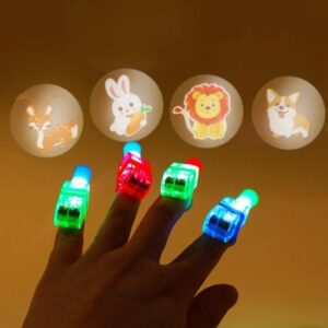 Child Finger Light Projector 8Pcs