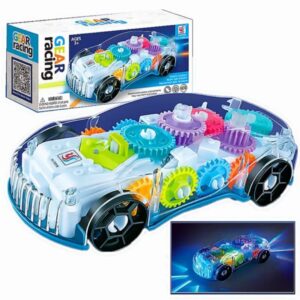 Transparent Gear Light And Music Car