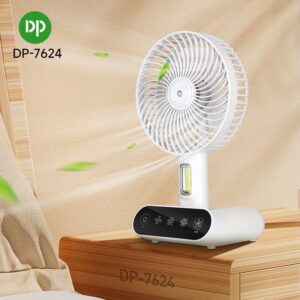 Touch Fan With Power bank and Lamp